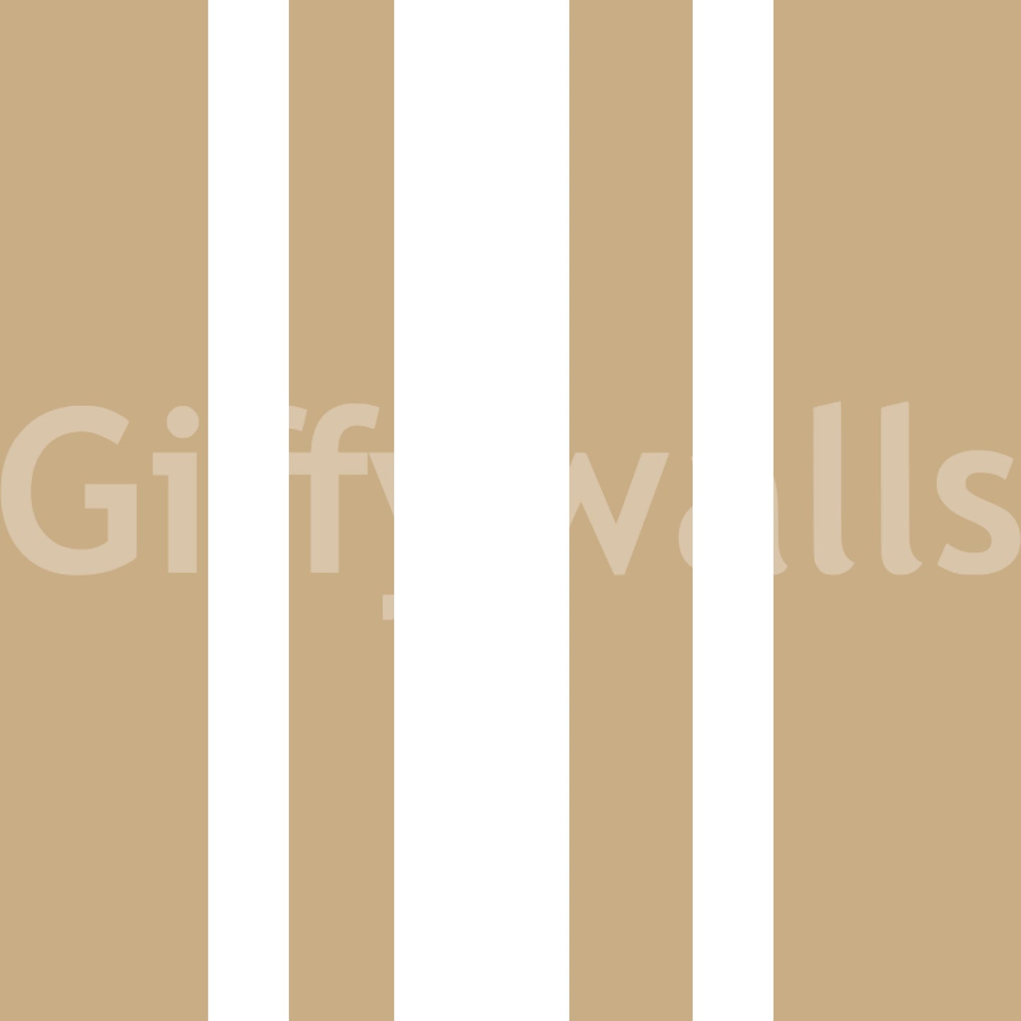 Classic ticking stripe wallpaper with warm neutral surface movement