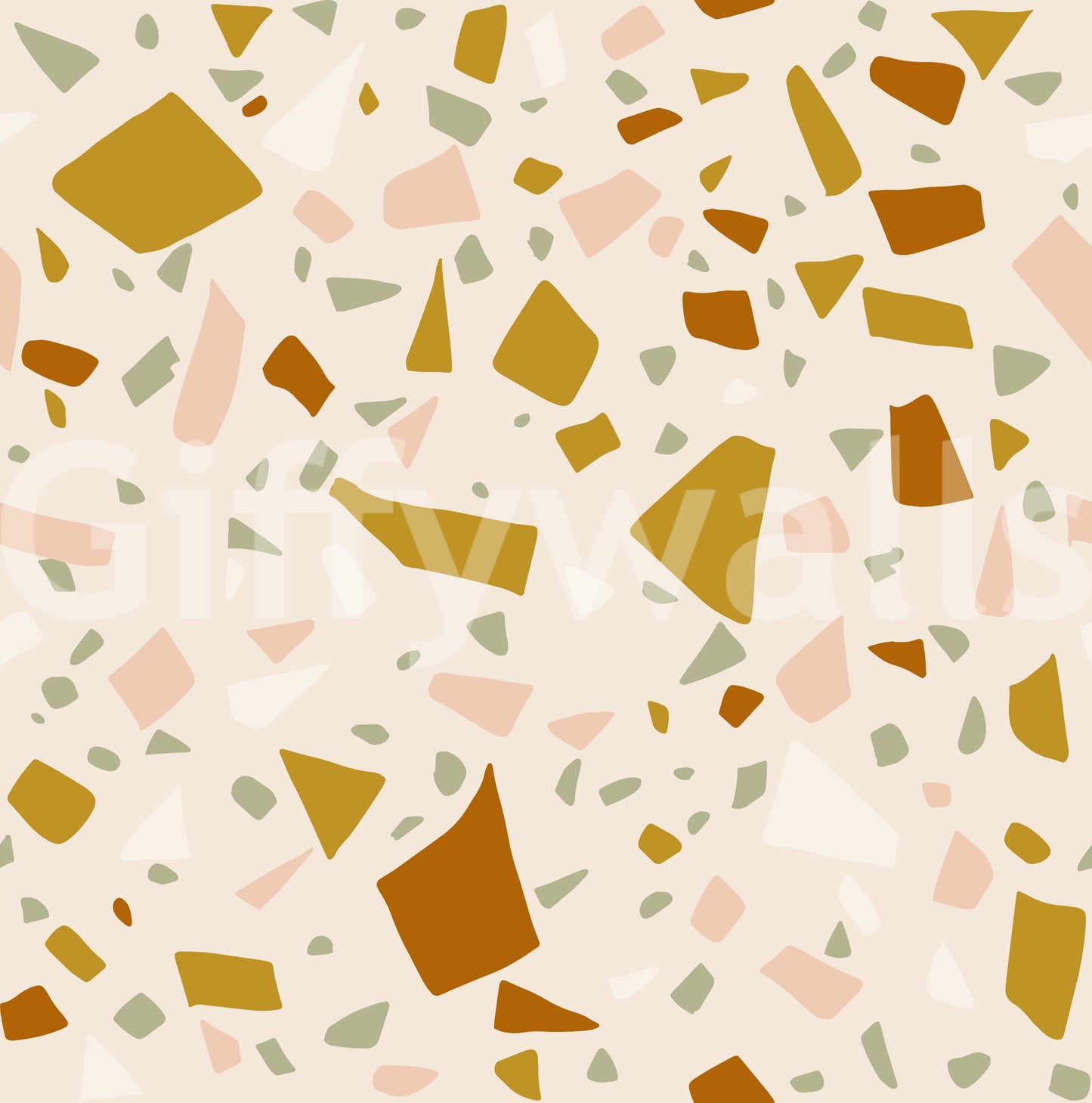 Tapet Sage Terrazzo Tapet Mediteranean Neutru