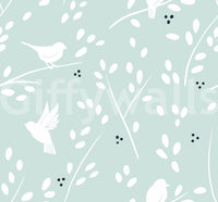 The Serene Sky Birds wallpaper keeps a steady tempo with even spacing throughout.