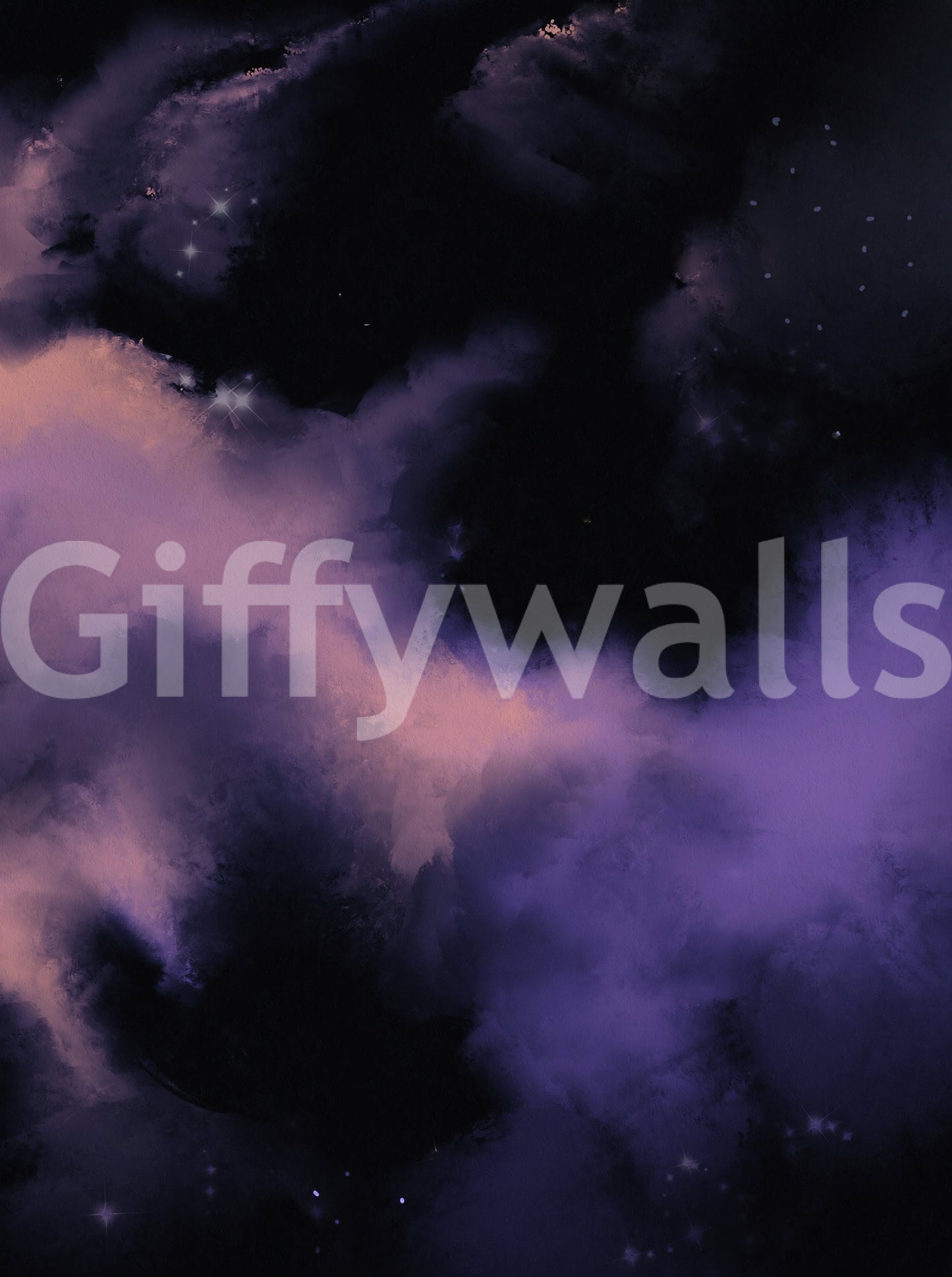Nebula Galaxy Reiches Sternenhimmel Wandbild