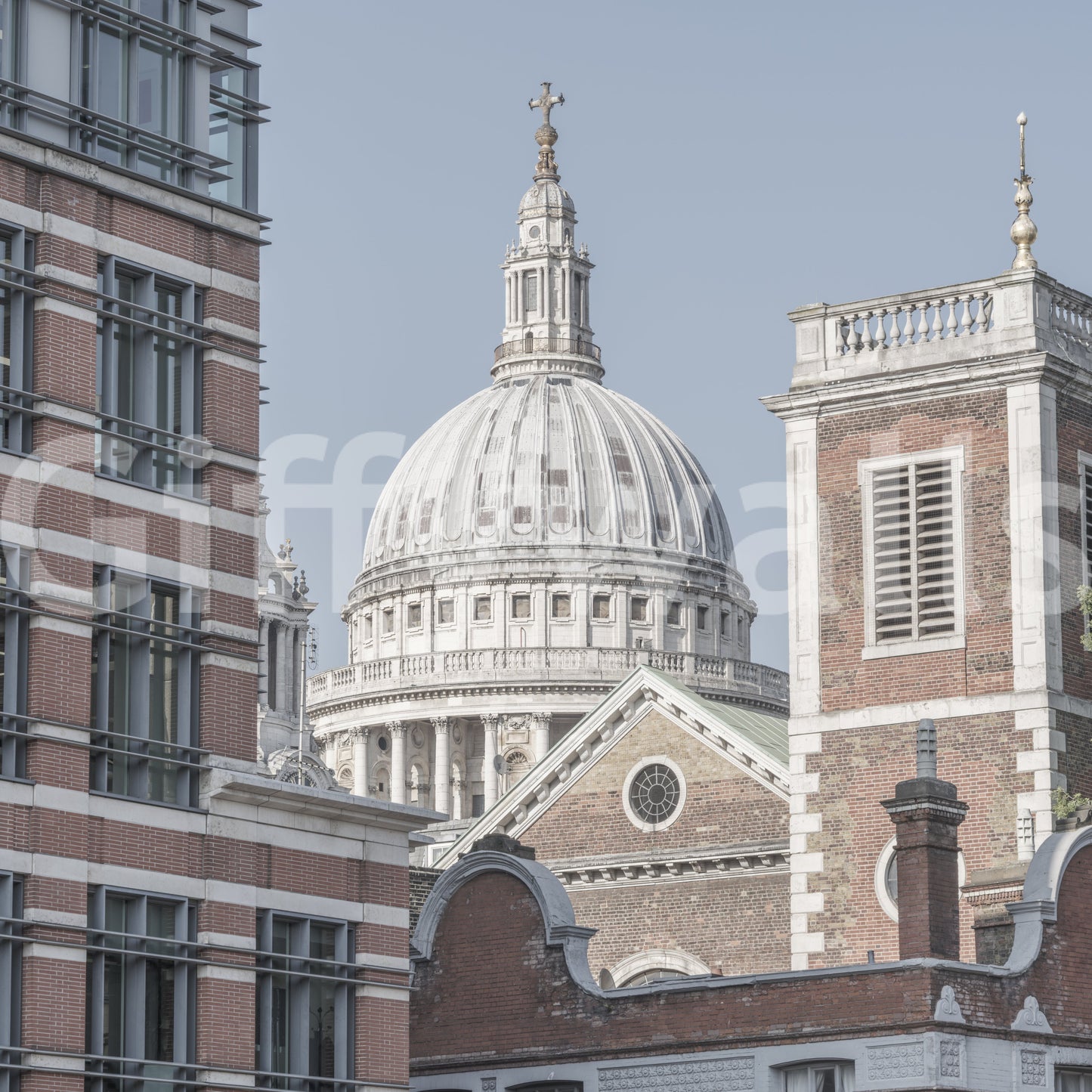 London's Majestic Dome Wall Mural