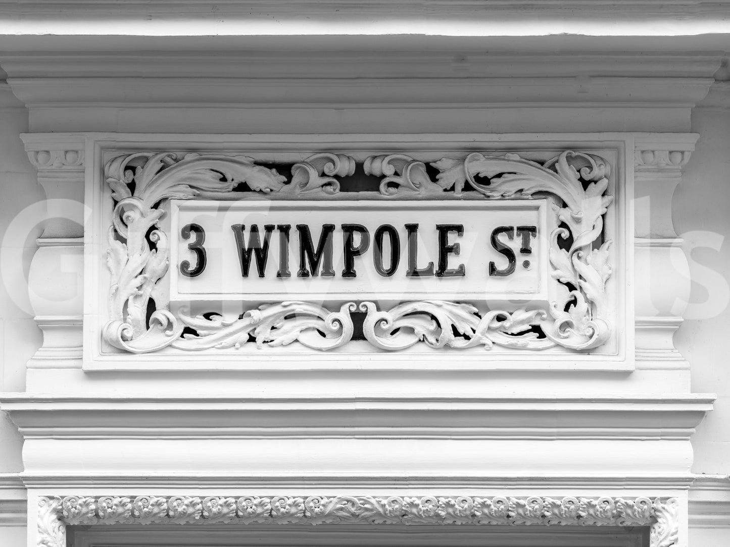 Murale da Parete Wimpole Street Grandeur