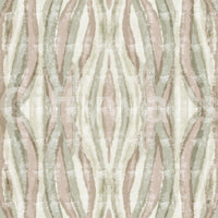 Organic flow stripes wallpaper with vertical wavy pattern and balanced spacing