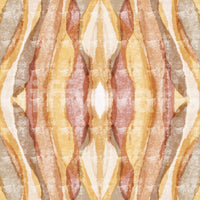 Striped wallpaper with earthy blush tones and gentle painterly texture