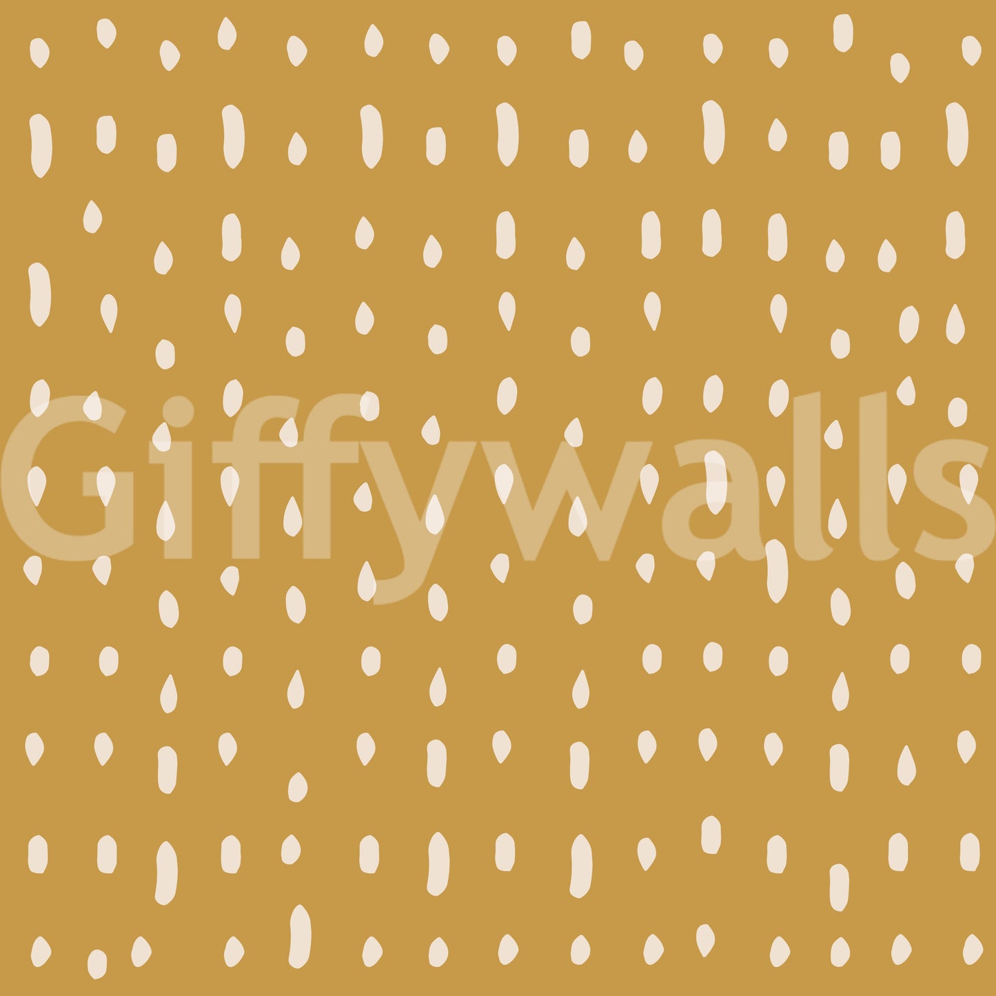 Mid Century Seed Dots Senneps Tapet Vægmural