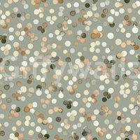 Sage and Sand Watercolor Polka Dots Wallpaper Wallpaper⁠