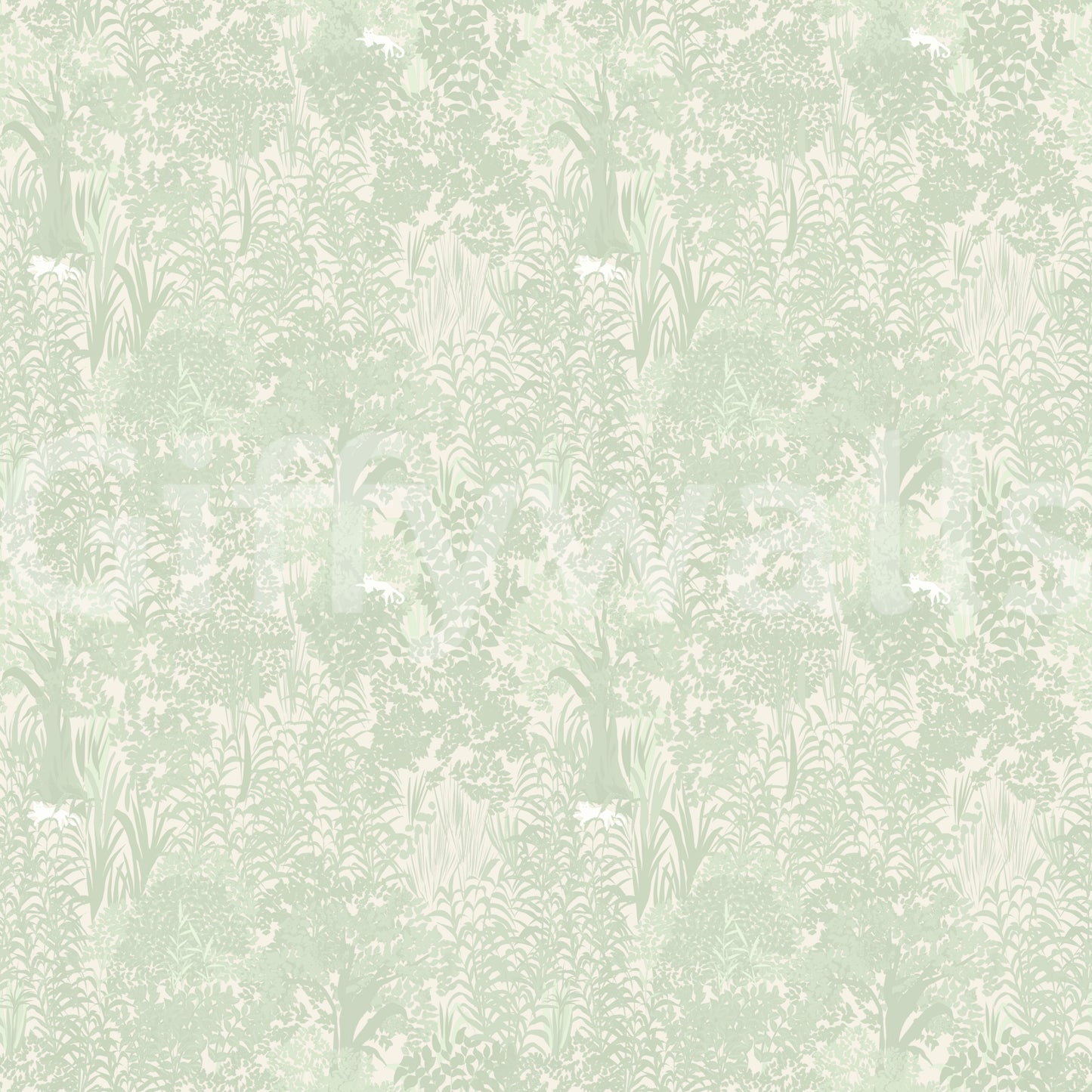 Tapeten „Sage Woodland“ und „Versteckte Wildtiere“
