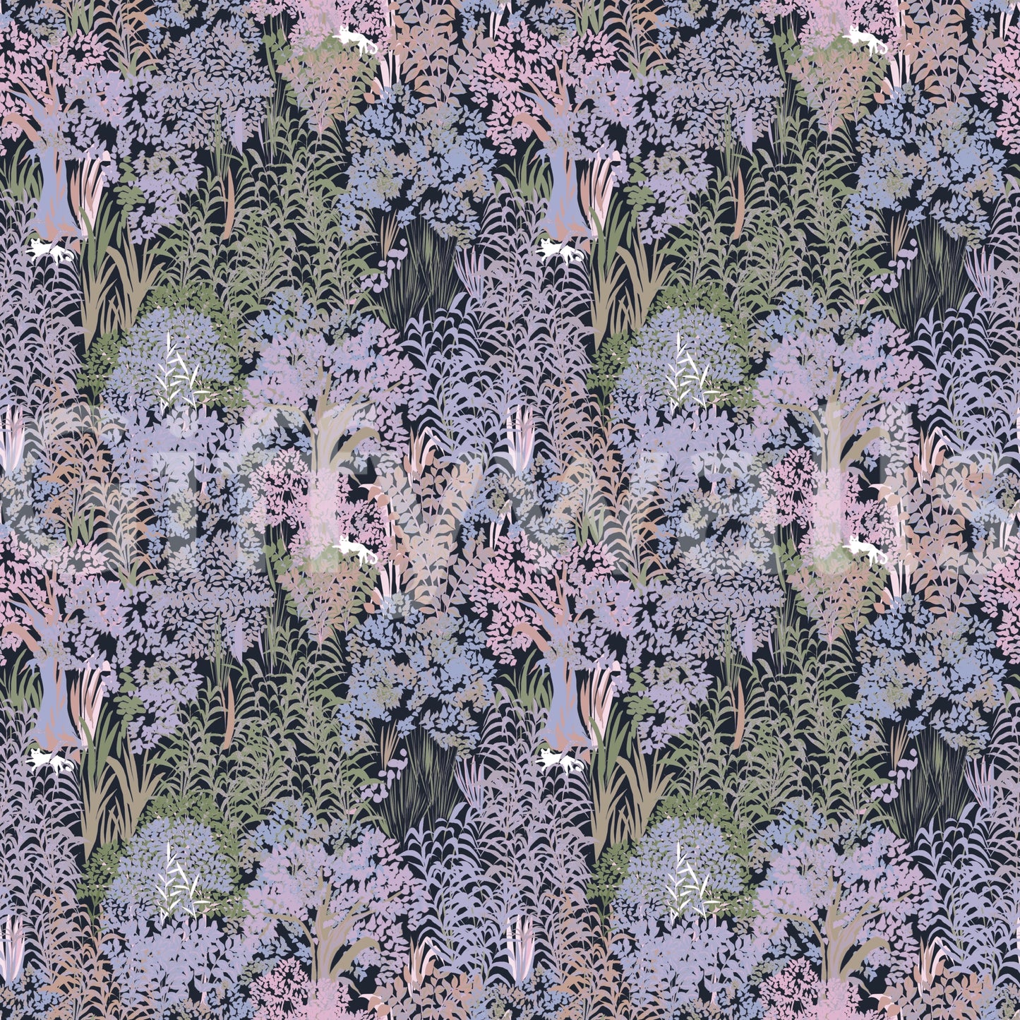 Papier peint décoratif Secret Woodland Meadow pour murs