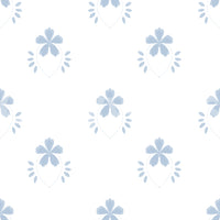 Papier peint Serene Scandi Blue Blossom