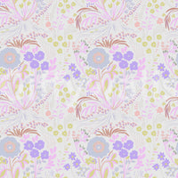 Whimsical Pastel Meadow Floral Wallpaper Wallpaper⁠