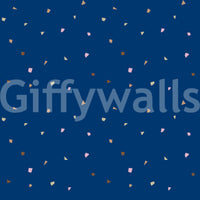 Midnight Confetti Terrazzo Tapete