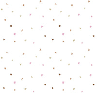 Minimalistische Pastell-Konfetti-Terrazzo-Tapete