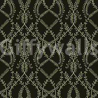 Midnight Sage Interlocking Vine Wallpaper Wallpaper⁠