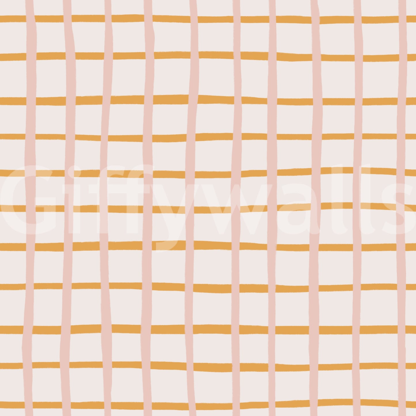 Carta da parati con motivo geometrico astratto a pastello a quadretti