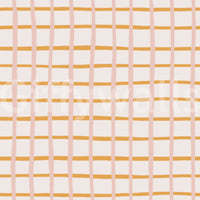 Carta da parati con motivo geometrico astratto a pastello a quadretti