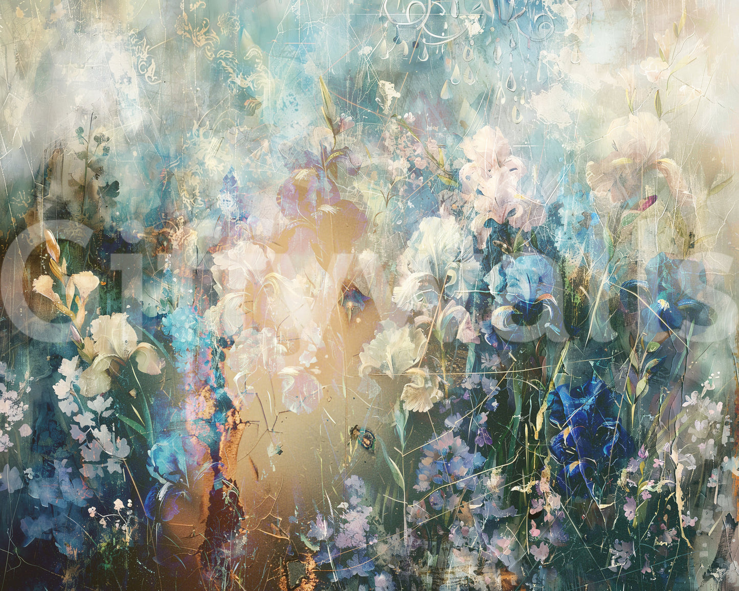 Wandbild Ethereal Meadow Bloom