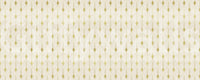 Goldenes Art-Deco-Fächer-Motiv Wandbild