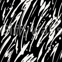 Monochrome Abstract Brushwork Wallpaper⁠