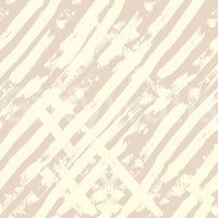 Papel de Parede com Padrão de Pinceladas em Creme