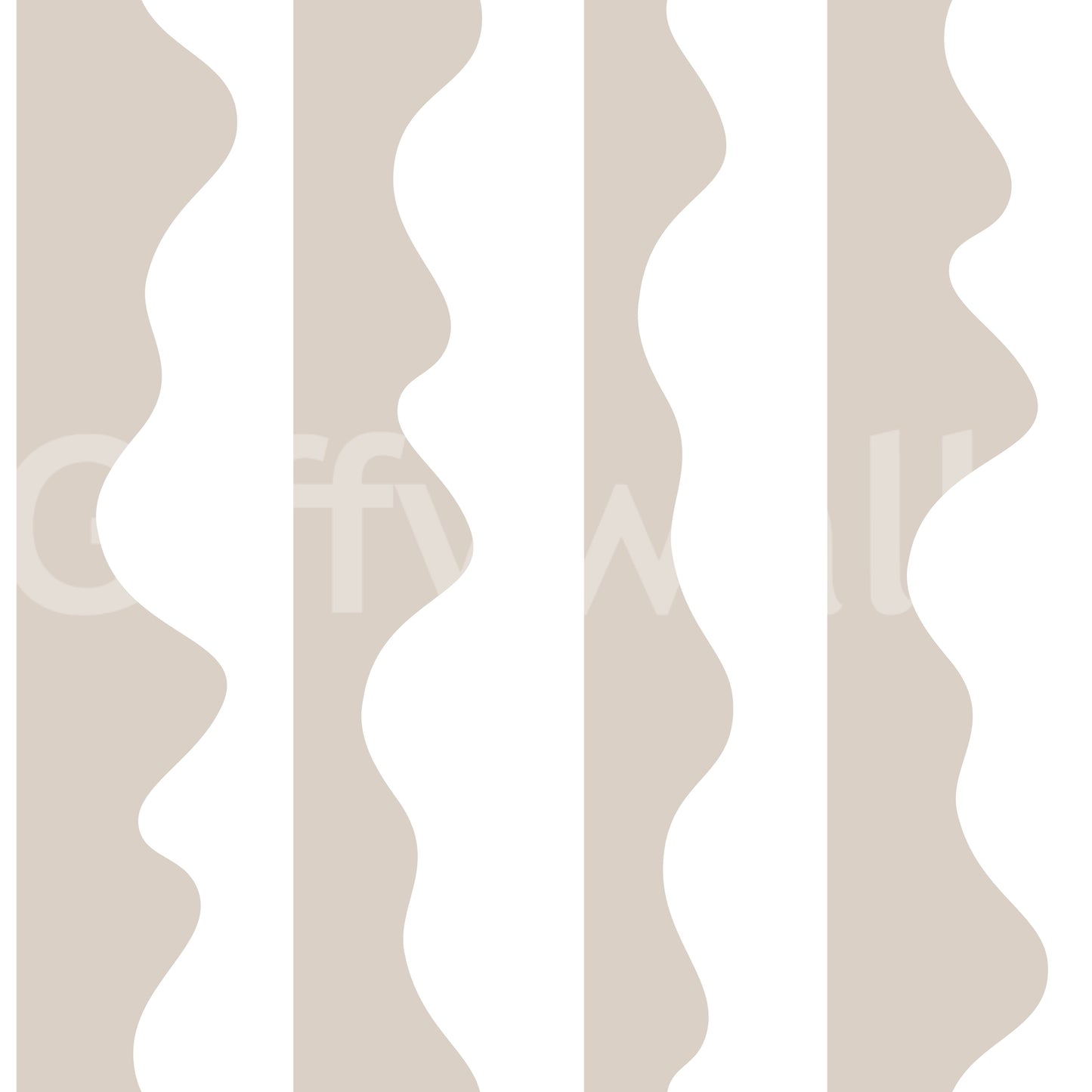 Minimalist Soft Wave Stripes Wallpaper⁠