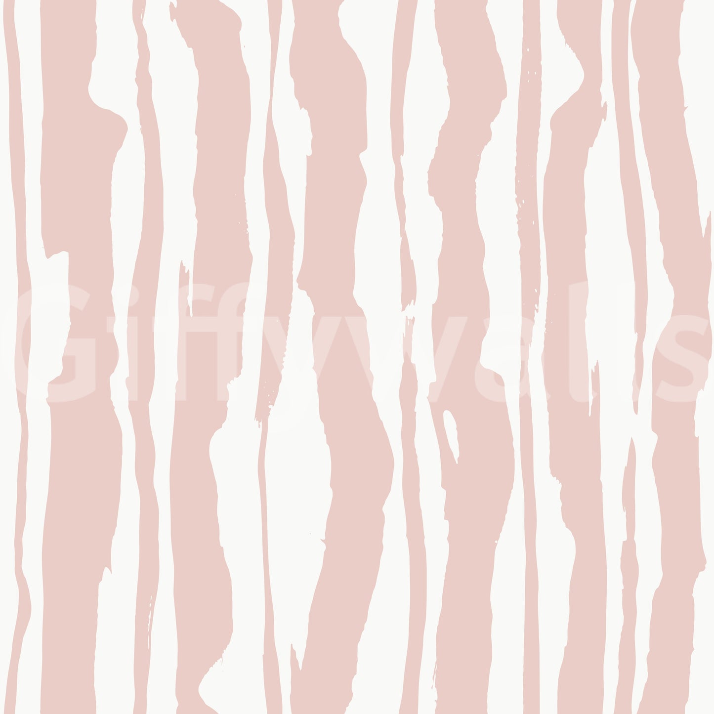Papier peint à rayures peintes minimalistes couleur blush
