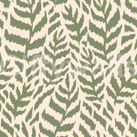 Carta da parati Sage Botanical Fern Trail