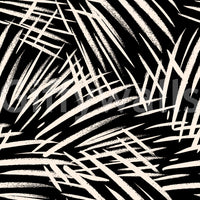 Monochrome Tapeten mit linearen Pinselstrichen