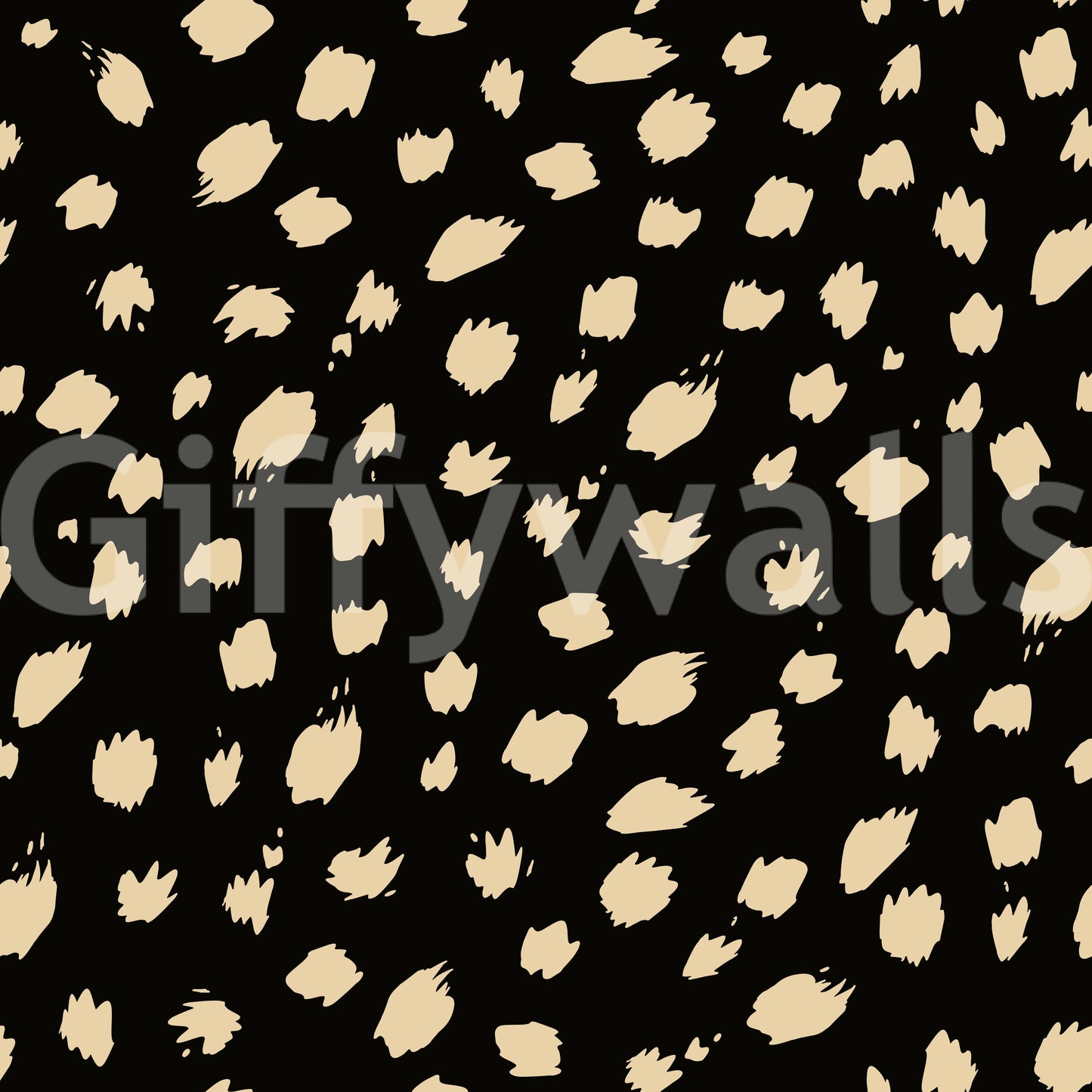 Papier peint motif taches d'encre abstraites⁠