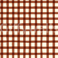 Papier peint à carreaux effet coups de pinceau rustique