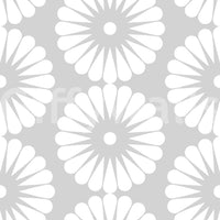 Minimalistisches Sonnenstrahl-Radialmuster Tapete