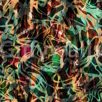 Papier peint expression abstraite peinte⁠
