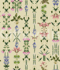 Heritage Field Flora Tapete Pistazie