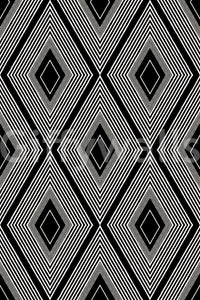 Papier peint géométrique monochrome à motif de losanges entrelacés