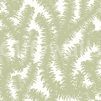 Papier peint minimaliste à motif de feuilles de sauge