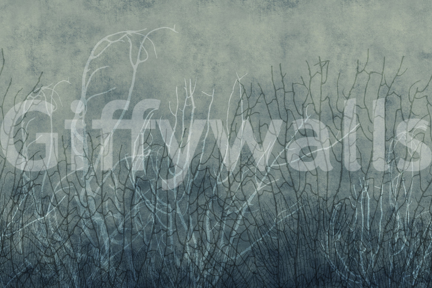 Sea Fans - Deep Lake Wall Mural