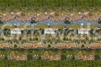 Wandbild mit dem Motiv „Mughal Heritage Garden“