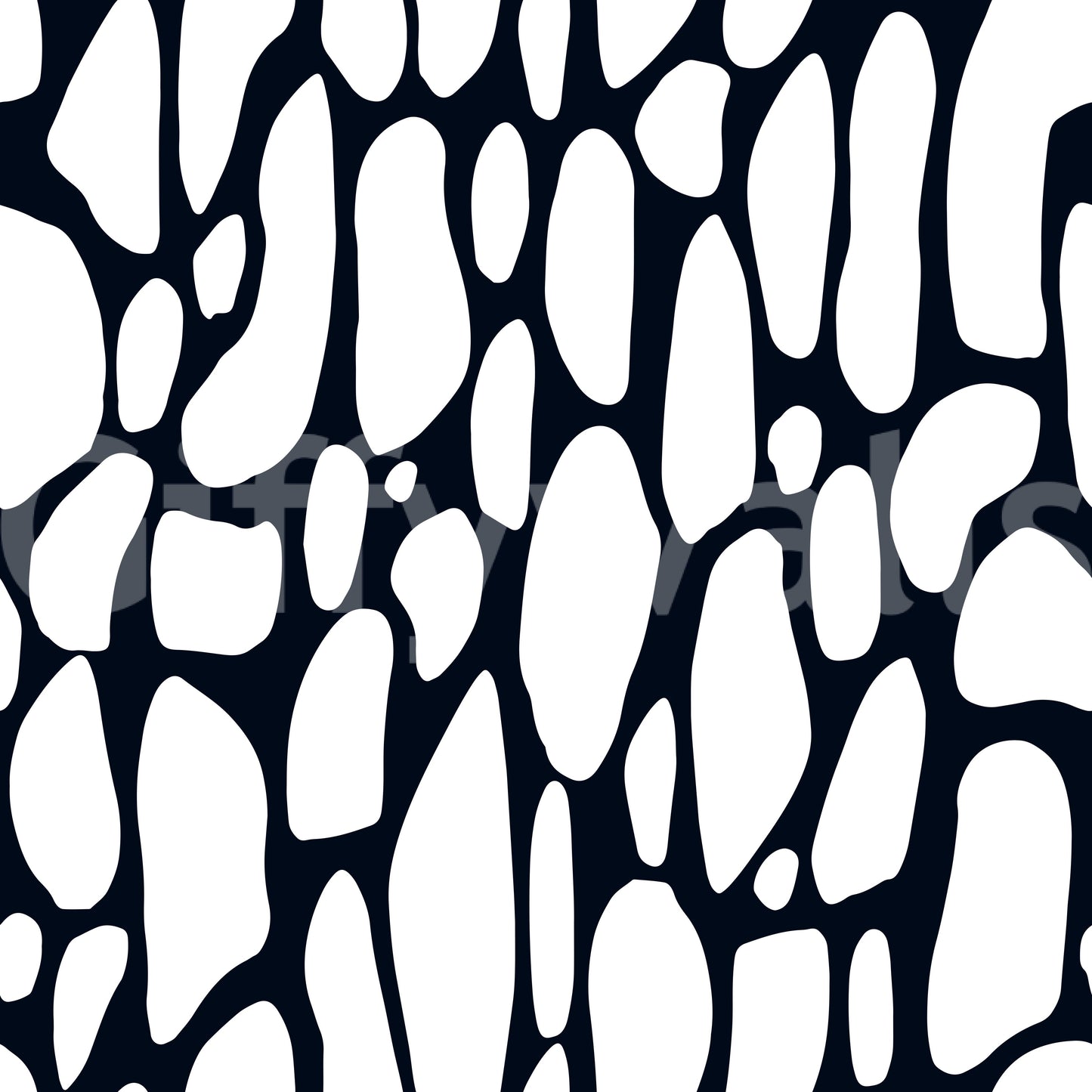 Papier peint galets monochromes organiques