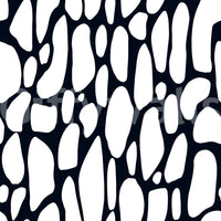Papier peint galets monochromes organiques