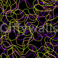 Tangled Glow – modern kunstbehang
