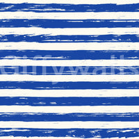 Coastal Navy Brushstroke Stripes Wallpaper⁠