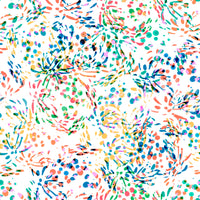 Papier peint à confettis abstraits aux couleurs éclatantes