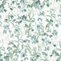 Vintage blomstermotiv fra landskabet tapet