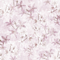 Papier peint « Pétales flottants rose poudré »