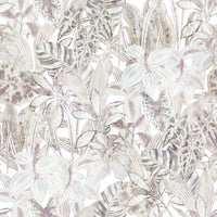 Papier peint botanique feuillage éthéré