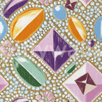 Tapete „Royal Gemstones Pink Pastel“