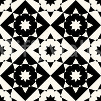 Papier peint à motif géométrique graphique en étoile rayonnante