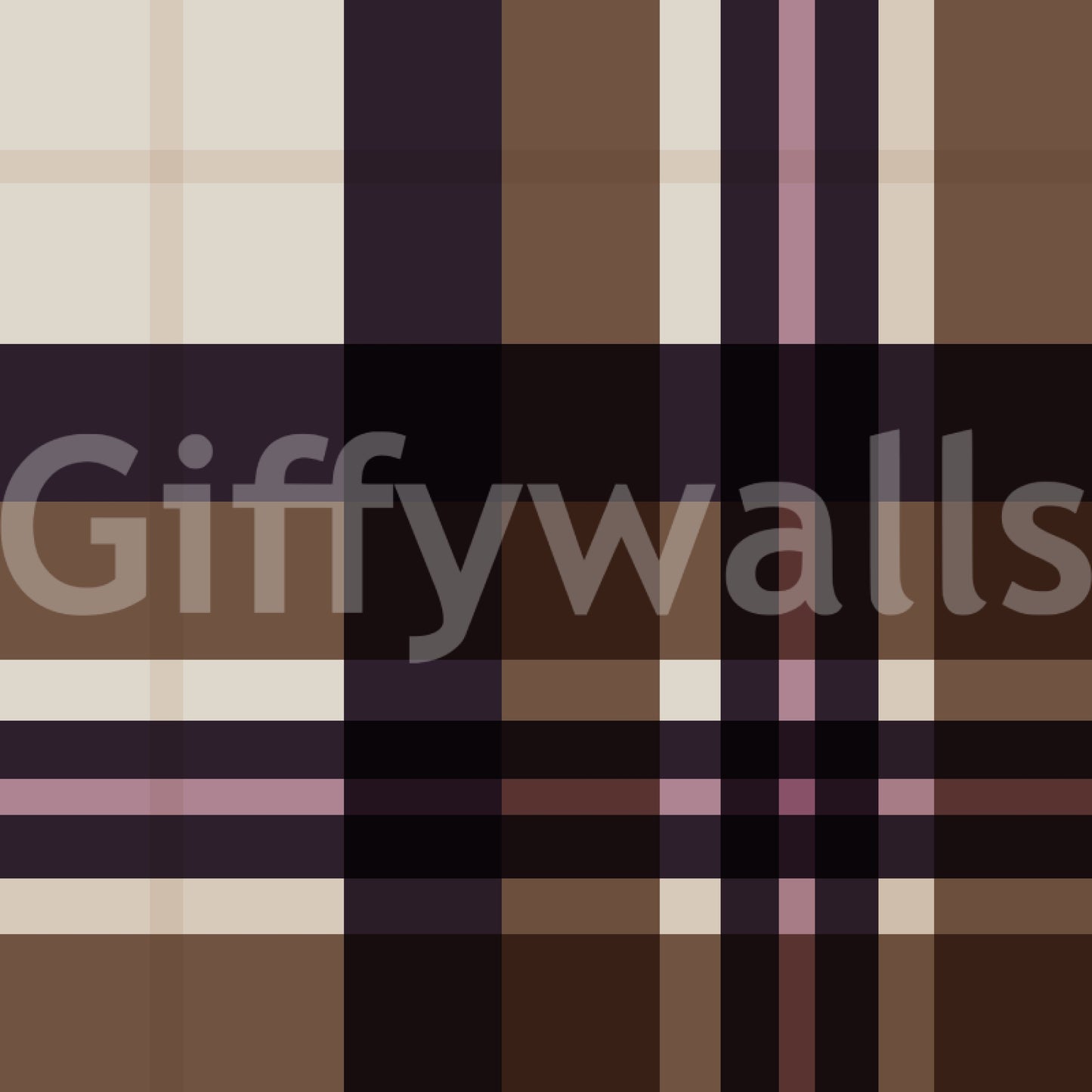 Klassische Tartan-Karo-Tapete