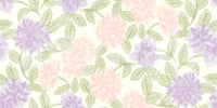 Soft Watercolor Hydrangea Garden Wallpaper⁠