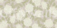 Minimalist Garden Leaf Motif Wallpaper⁠