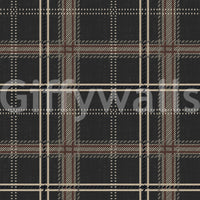 Héritage hivernal – Papier peint à carreaux tartan fenêtre, audacieux et très contrasté